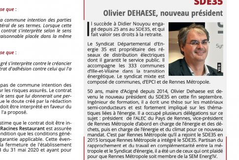 Article Olivier Dehaese