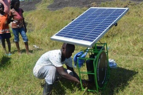 Solar-waterpump-in-Kenya