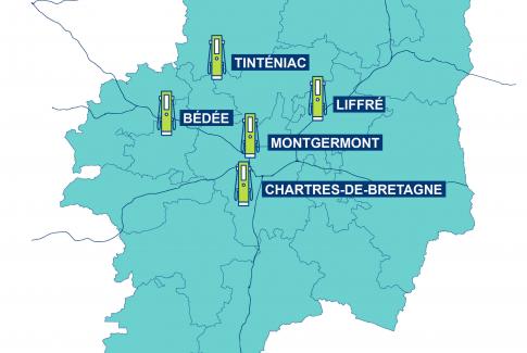 Carte Station GNV
