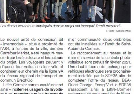 Article ombrière PV